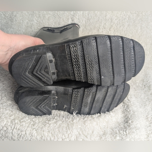 HUNTER High Black Rainboots Size 6 Women Waterproof - Picture 8 of 11